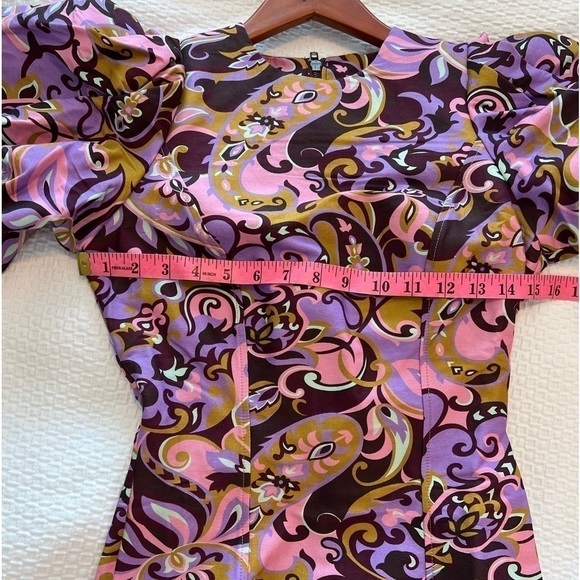 NWT Ted Baker FlickI Short Sleeve Printed Mini Dress - Picture 11 of 16